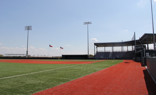 Concordia provides a full turf field 